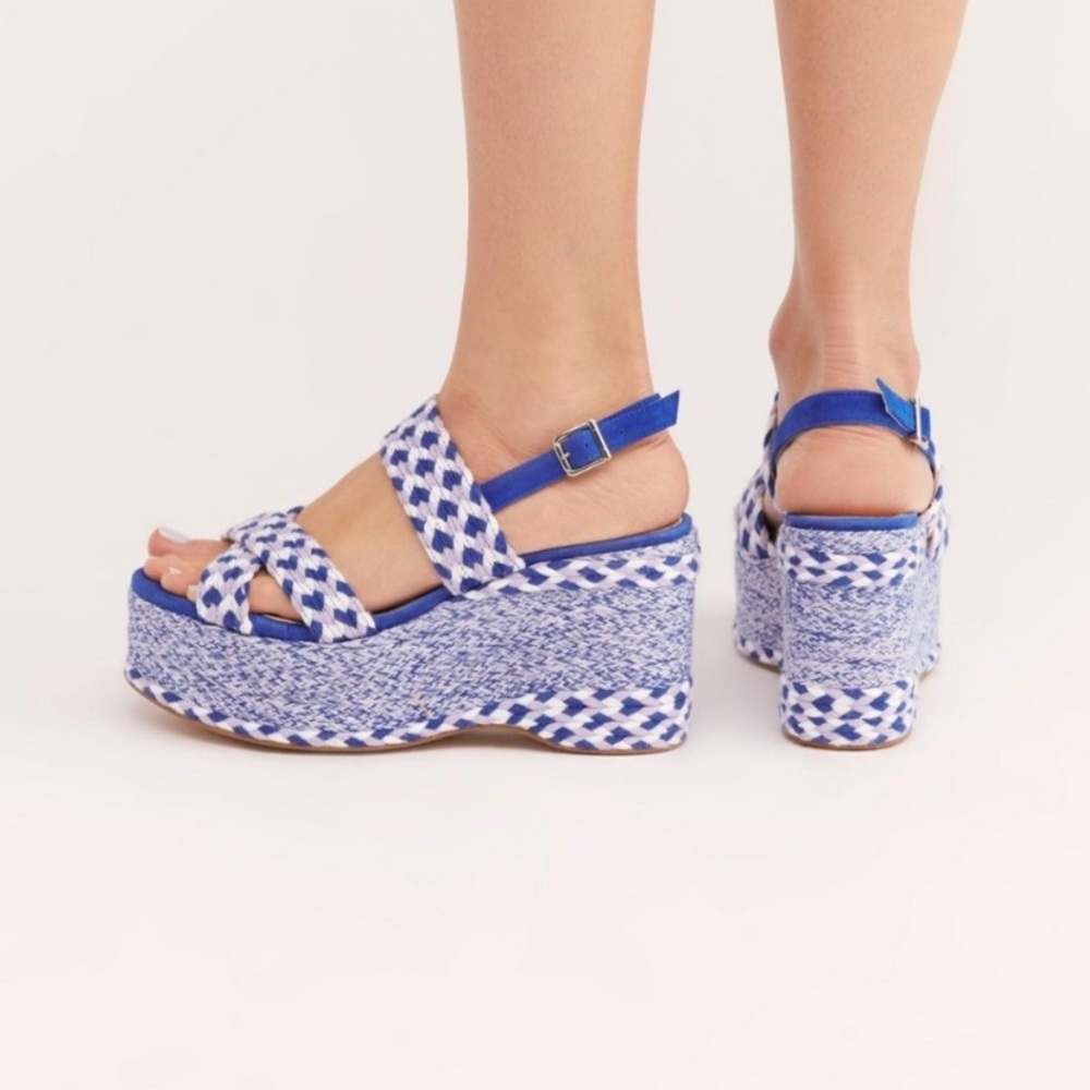 Free people Dolce platform wedge sandals